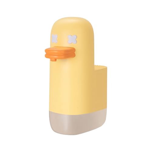 Dispenser Sapone Automatico, Dispenser Sapone Bagno con Adorabile Papera Dosatori per Liquido Schiumogeno Ricaricabile e Senza Contatto con Sensore a Infrarossi per Bagno e Cucina