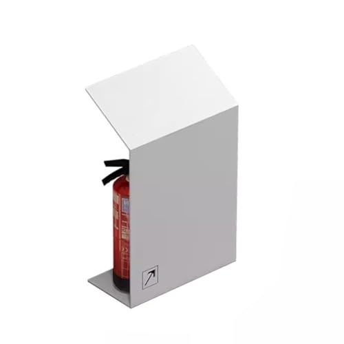 Caja de seguridad de acero inoxidable para extintor independiente premium 2