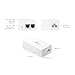 TP-Link TL-PI30G | IEEE 802.3at/af Gigabit PoE+ Injector | Non-PoE to PoE Adapter | Supplies up to 30W | Plug & Play | Desktop/Wall-Mount | Power Over Ethernet | Distance Up to 328 ft. | UL Certified