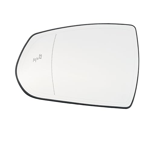 Left Driver Side Mirror Glass Heated With Blind Spot Without Auto Dimming Compatible with for 2010 2011 2012 2013 2014 2015 2016 CADILLAC SRX (Driver Blind Spot No-Anti-glare) by Jkzvicis - Used condition - Image 4