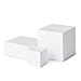 Styrofoam Blocks, 6-Count Smooth Polystyrene Foam Blocks for Crafts, 4 x 4 x 4 Inches