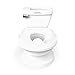 Summer Infant by Ingenuity My Size Potty Pro in White, Toddler Potty Training Toilet, Lifelike Flushing Sound, for Ages 18 Months+, Up to 50 Pounds