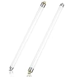 Liuyife 2 Pack 8W Fluorescent Tube, Size 300mm, T5 Cool White 4000K, 560LM, G5 Base Low Energy Consumption Tube Light, Emergency Energy Saving Light, Suitable for Kitchen, Bathroom, Cabinet, Garage