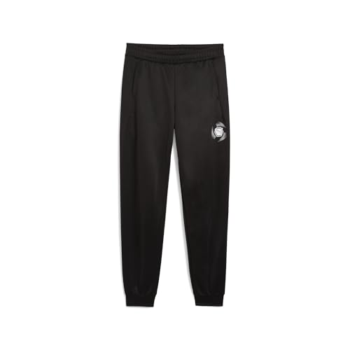 PUMA Active Sports Pantalon tricoté garçon noir en polyester
