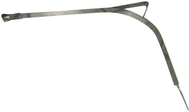 Replacement for International 4300 Year 2002 1.875 INCH Wide Stainless Steel Fuel Tank Strap with Step Bracket for 53 Gallon D Tanks by Technical Precision