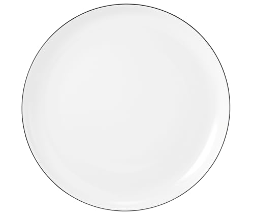 Seltmann Weiden 001.737147 Kaffeeservice 18-teilig Lido Black Line, 43.0 x 24.0 x 18.1 cm