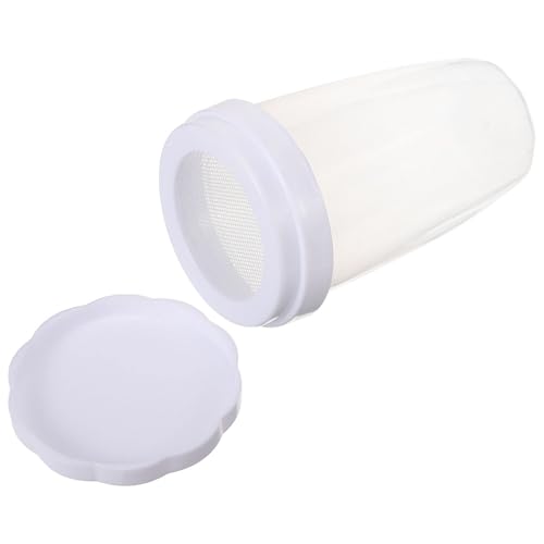 ROMISBABA Agitador de Malla Fina para Harina y Azúcar en Polvo con Diseño Sencillo y Material PP, Práctico para Uso Doméstico y Dispersión Uniforme