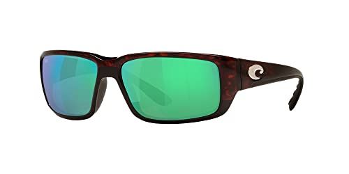 Image of Costa Del Mar Sunglasses For Men Fantail Mens Polarized Sunglasses 580G 59 | Polarized Fishing Glasses with UV Protection - Costa Sunglasses for Boating, Beach & Driving - 580G, 59