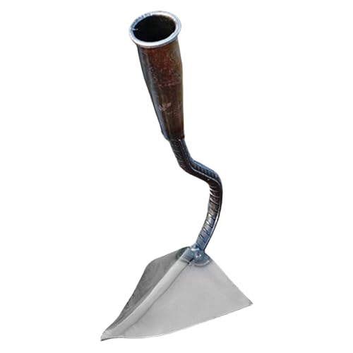 Genérico Azadillas Triangular de Acero al Carbono de Alta Resistencia para Jardinería, Herramienta para Desherbar, Abonar, Plantar, Cava y Aflojar