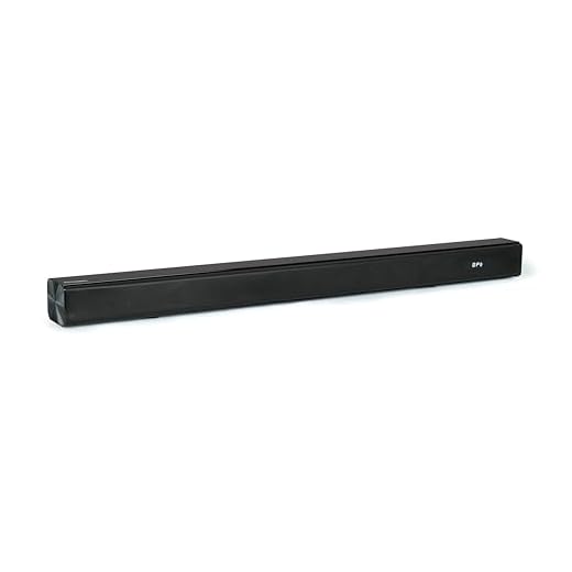 Metronic 477591 Barre de Son TV 2.0 Bluetooth 5.3, Enceinte Home Cinema Type Soundbar pour Téléviseur Toutes Marques, Télécommande, Montage Mural ou à Poser