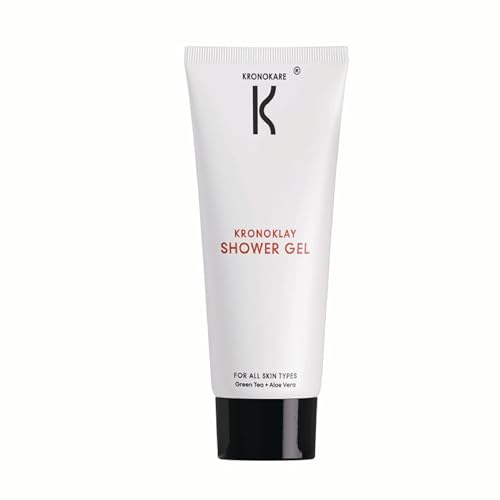 Image of Kronokare Kronoklay Shower Gel 40 ml | Deep Cleansing & Hydrating Body Wash | Moisturizing, Gentle on Skin | For All Skin Types