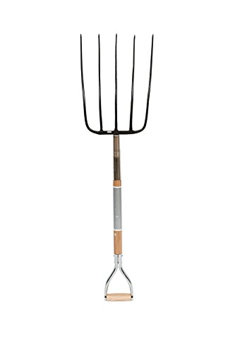 Seymour 49280 Barley/Straw Fork, Forged 5-Tine, Steel Ferrule, 30