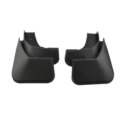 Bavettes garde-boue pour Peugeot 2008 de 2014 à 2019 - Kit de 4 pièces noires