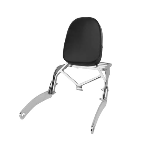 Porte bagages moto pour XV125 XV250 Virago 1989-2019 dossier passager arrière détachable noir
