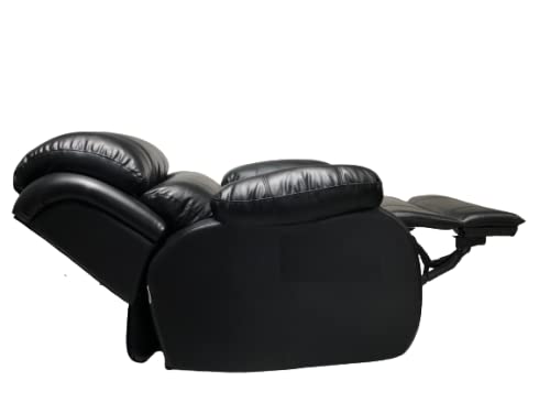 Image of EMPIRIO Motorized Black Recliner Chair