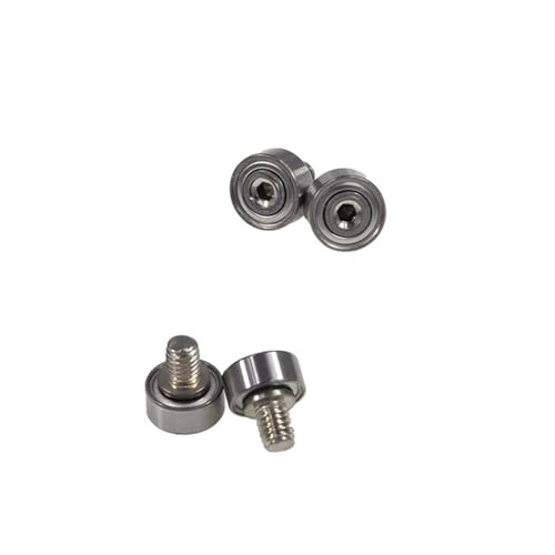 Rodamiento JS6849-4C1L5M4 con polea de guiado suave y rosca m4 7