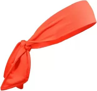 Aryan Hosiery Cotton Tie Sport Headbands for Men & Women | Sweatband for Gym | Unisex Head Band for Exercise, Fitness, Workout, Tennis, Cycling, Badminton & Other Sports (Orange) (B0CW9VTHBW) Amazon Price History, Amazon Price Tracker