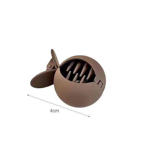 3 Piezas Pinzas de Pelo Pequeñas en Forma de Pez Estilo Coreano para Mujer, Clips y Pasadores de Pelo (Negro) miniatura 2