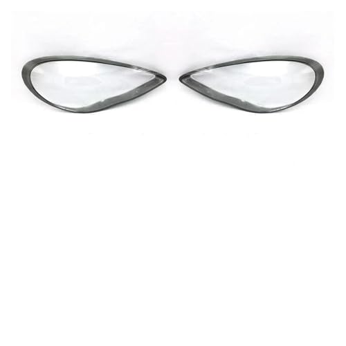 Lentille en verre coque d'abat-jour avant Panamera pour réparer les phares ternes
