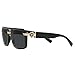 Versace Man Sunglasses Black Frame, Dark Grey Lenses, 58MM