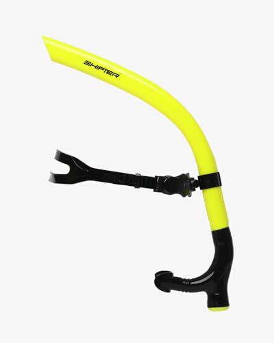 Image of Shifter Swimming Snorkel Tube-One Size Fits All Snorkeling Kit for Adults,Ideal Professional Snorkeling Gear,Pure Silicone Strap and Comfortable Mouth Piece (Yellow)