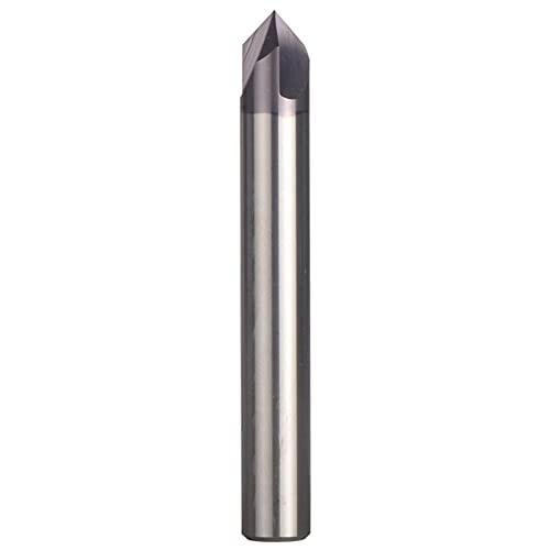 BERWENNY YINGJUN CNC Carbide Chamfering Milling Cutter 60 90 120 Degree 3 Flutes End Mill Engraving and Carving Router Bit (Dimensions : 1PC ECP3F D8.0 R120)