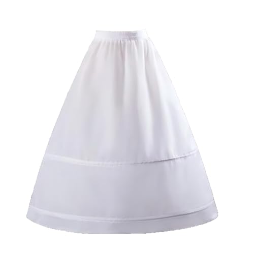 Image of RULTA Women's Crinoline Petticoat Skirt A-line 3-Hoops underskirt suitable for wedding ball dresses bridal Slips Skirt