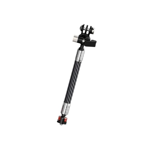 Tige d'extension de 12 mm de diamètre en fibre de carbone triple support de serrage