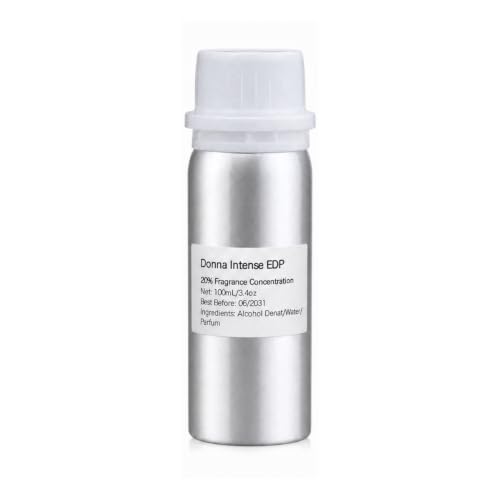 KOHUDIS P43 Unisex Fragrance Refill Inspired byDonna Intense EDP, 20% Concentration, 100 mL Aluminum Bottle Eau de Parfum