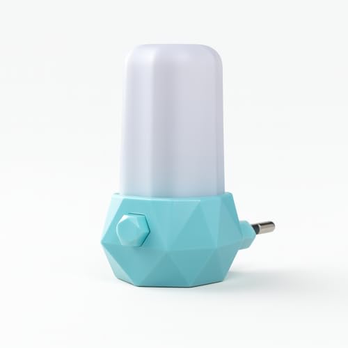 Abajur Luminária de Tomada LED Cristal – Bivolt – Luz Noturna Ele...