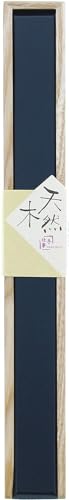 ??? (Ishida) Ishida Wooden Lacquer Chopsticks Case, 9.8 inches (25 cm), ASUKA Blue