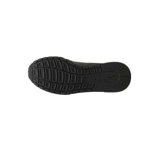 Image of Puma Unisex-Child ST Runner, Puma Black-Shadow Gray, Big Kid 4.5