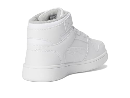 Image of PUMA Kids' Rebound Layup Mid Hook and Loop Sneakers