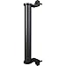 Stone Harbor Hardware Sliding Door Bar Pull, 10 Inches, Matte Black