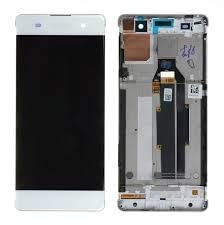 Globalstock Ecran LCD + Vitre Tactile sur châssis pour Sony Xperia XA Blanc + Outils