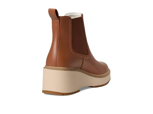 Cole Haan Cole Haan Women's Zerogrand Cityquest Waterproof Wedge Boots, British Tan/Ivory Water Proof, 10-B US