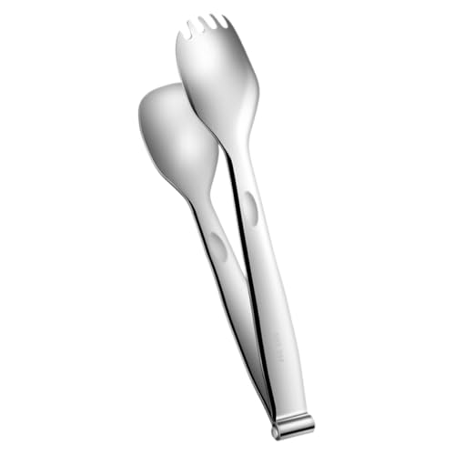 VICASKY Multifuncional para alimentos, parrilla desmontable y pinzas para servir para barbacoas, fiestas de barbacoas, antideslizantes, versátiles, utilizables