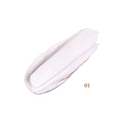 Lacomchir Cream Highlighter Stick Face&Body Luminizer Moisture Weightless Highlight Shinelighter Vegan & Cruelty Free,0.23Oz (02-Mcf) #TOP4