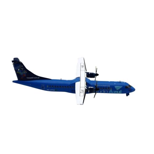 Modelo de avión ATR72-500 Tudo Azul réplica de colección en aleación escala 1:400