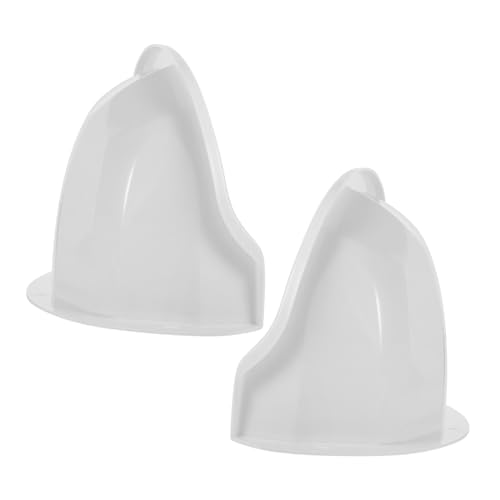 Happyyami 2Pcs Outdoor Camera Rain Cover Protective Shade for Security Cameras Easy to Install for Sun Rain and Durable Housing