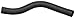 Gates 20809 Upper Radiator Hose