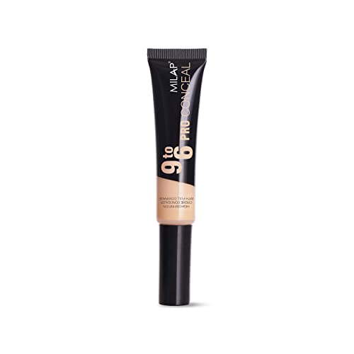 Milap 9 to 6 Pro Liquid Concealer For Face Makeup | Full Coverage Concealer With High Definition | Ideal for Indian Skin Tone | Shade - Vanilla(17ml) - Image 4