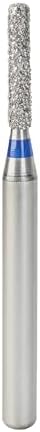 Straight Fissure Diamond Bur | Pack of 3 | For Cavity Preparation | Quality Control Tested | Good Strength | Efficient Cutting (SF-11)
