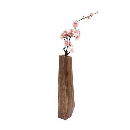 Vase rustique en bois deco salon chambre et terrasse couverte - 2