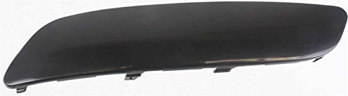 Evan-Fischer Bumper Trim Molding compatible with Volkswagen Jetta 05-10 Front LH Plastic Black Left Side