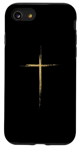 Christian Cross Gold Jesus 33andme Case for iPhone SE (2020) / 7 / 8