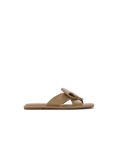 Image of Ted Baker Women's Spencer Leather Cross-Strap Bow Slide