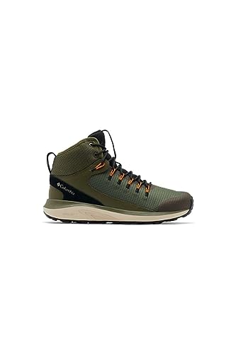 Columbia Men's Trailstorm Mid Waterproof, Nori/Black, 7