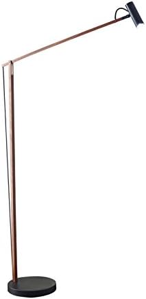 ADS360 AD9101-15 Crane LED Floor Lamp,Walnut/Black