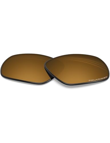 Image of BLAZERBUCK Polarized Replacement Lens & Nose Piece for Oakley Plaintiff Squared OO4063 Sunglass